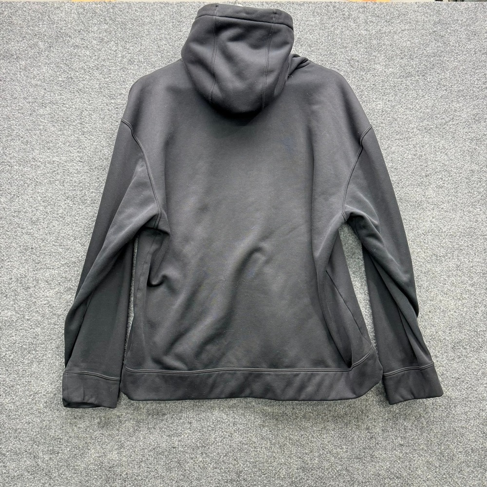 Under Armour Hoodie Men's M Black Pullover Fleece Hooded Sweatshirt Tree Logo - Picture 6 of 11